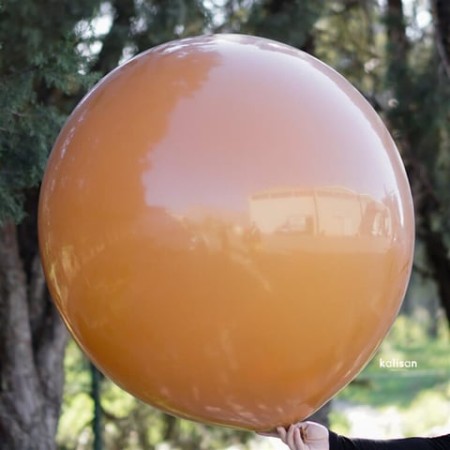 18 inç Karamel Kahve Jumbo Balon 1 Adet