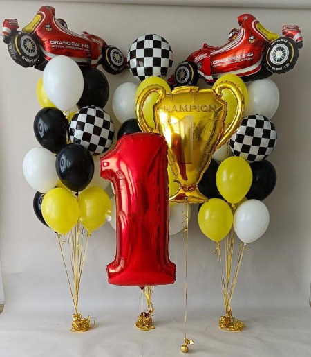 Formula 1 Temalı Folyo Balon Seti