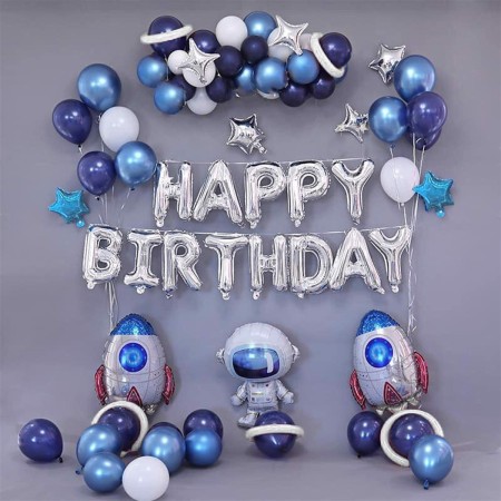 Uzay Happy Birthday Set