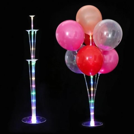Işıklı Balon Standı 7'li Balon Hediyeli