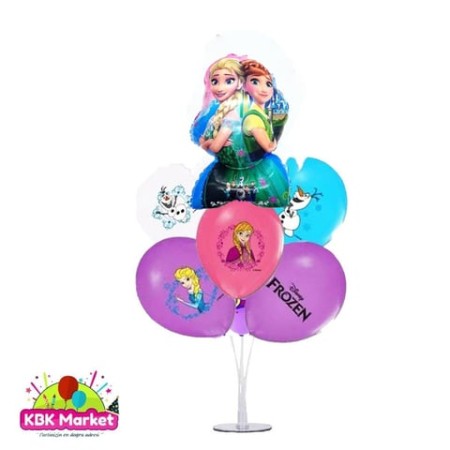 Frozen Balon Standı Folyo Balonlu