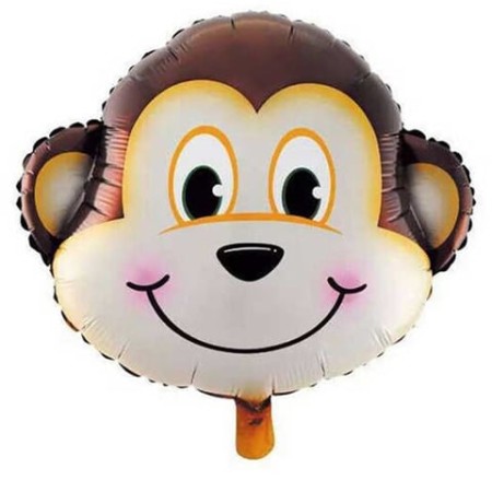 Maymun Temalı Safari Folyo Balon 60 cm