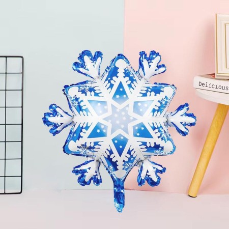 Frozen-Elsa Temalı Kar Tanesi Folyo Balon 70 cm