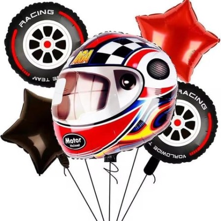 Kask ve MotoGP Temalı Balon Seti 11