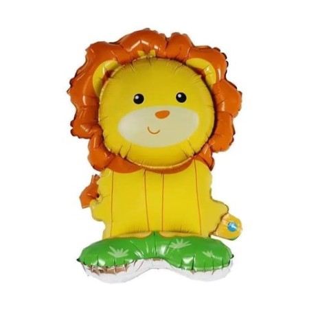 Aslan Temalı Ayaklı Folyo Balon