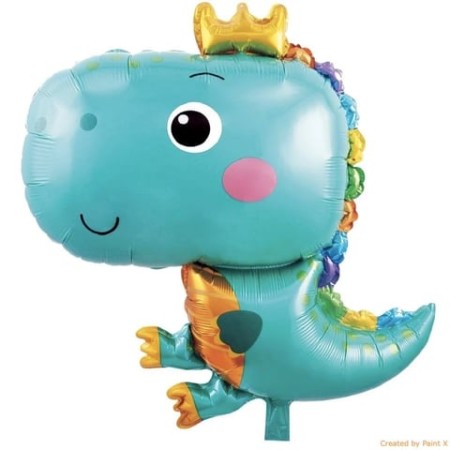 Dinazor Temalı Folyo Balon Mavi 80 cm