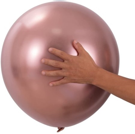 18 inç Krom Jumbo Balon Rosegold