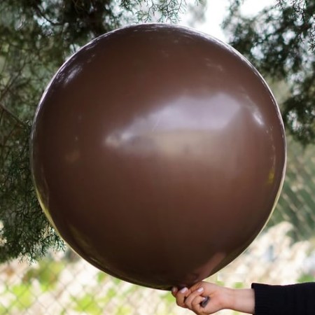 18 inç Çikolata Kahve Jumbo Balon 1 Adet