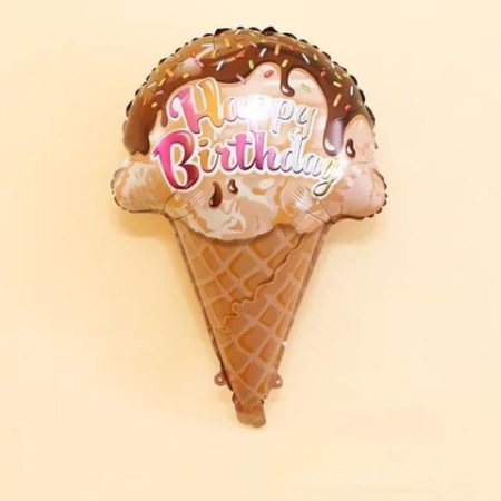 Happy Birthday Dondurma Folyo Balon 95 cm