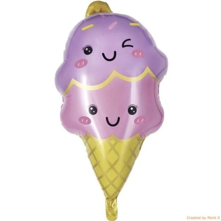 Külahlı Dondurma Folyo Balon