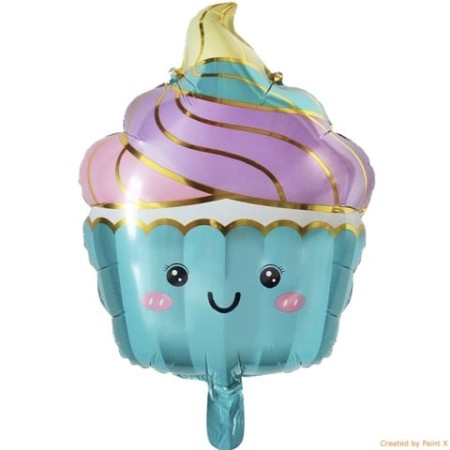 Cup Cake Folyo Balon