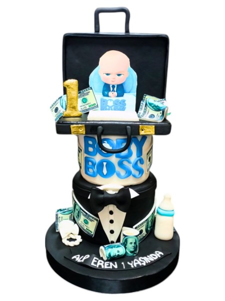 Big Boss Baby Doğum Günü Pastası