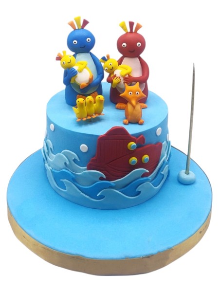 Twirlywoos Çizgi Film Temalı Pasta