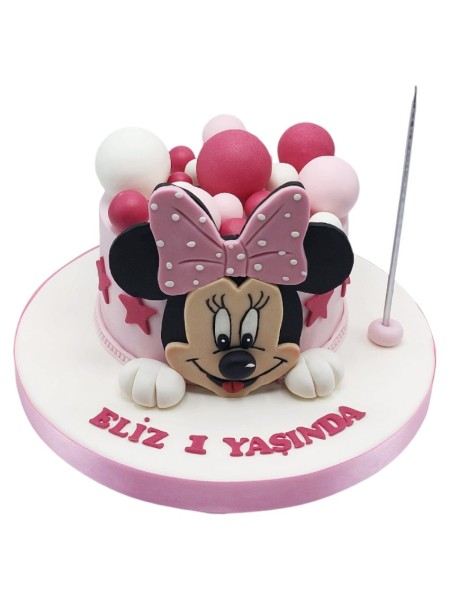 Mickey Mouse Kız Çocuk Pasta 2