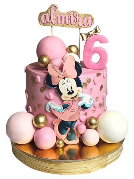 Mickey Mouse Kız Çocuk Pastası 1
