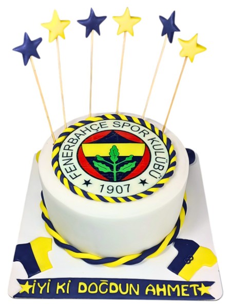 Resimli Fenerbahçe Taraftar Pastası