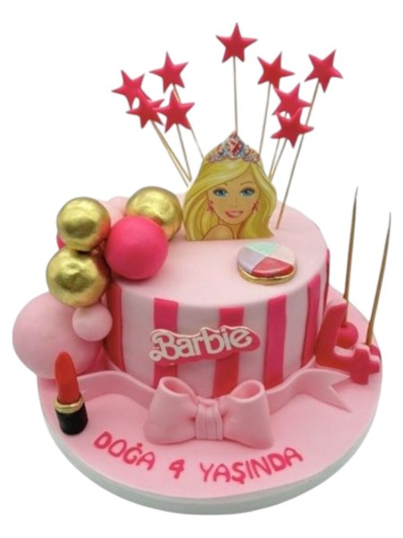 Barbie Doğum Günü Pastası