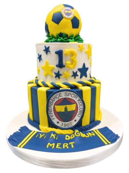 Fenerbahçeli Doğum Günü Pastası