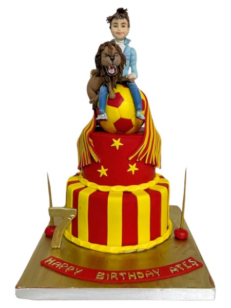 Vahşi Galatasaray Doğum Günü Pastası