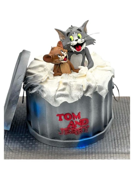 Tom And Jerry Doğum Günü Pastası
