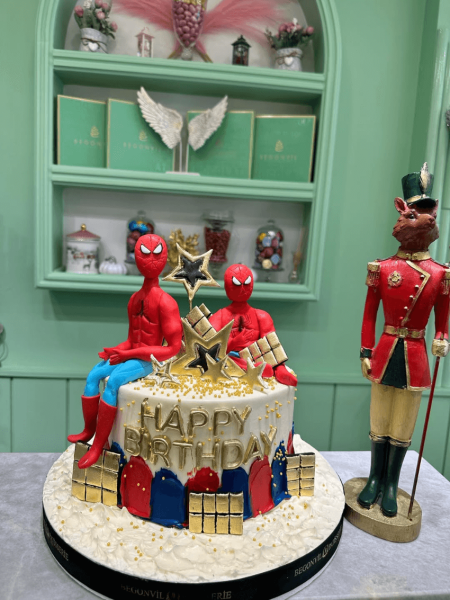 Spidermanlı Doğum Günü Pastası