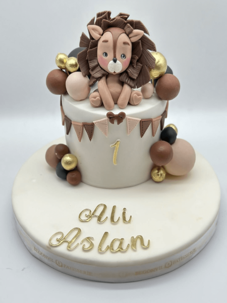 Aslan Konseptli Doğum Günü Pastası