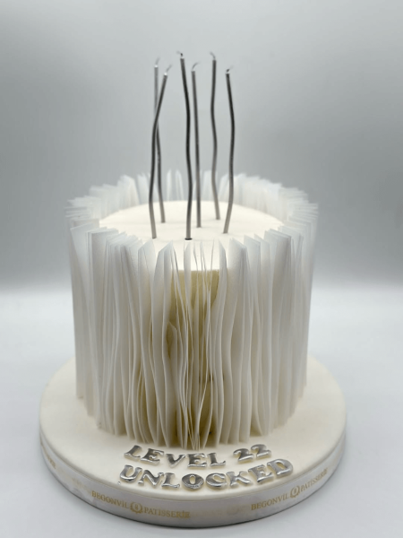 Perdeli Doğum Günü Pastası