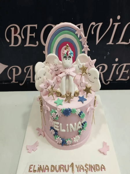 Kız Çocuk Doğum Günü Pastası