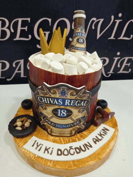 Chivas Regal 18 Kutlama Pastası