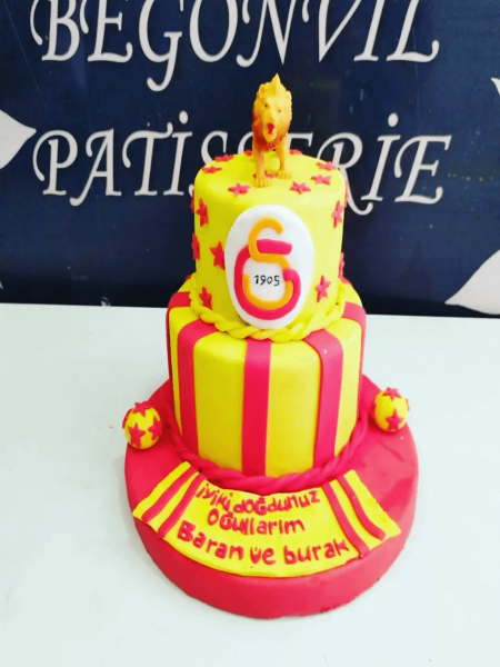 Galatasaray Konseptli Kutlama Pastası