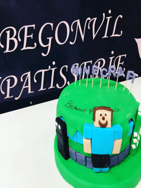 Minecraft Kutlama Pastası