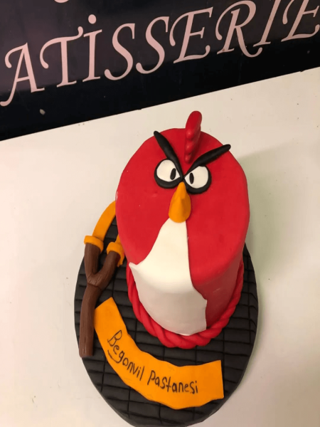 Kızgın Kuş Kutlama Pastası