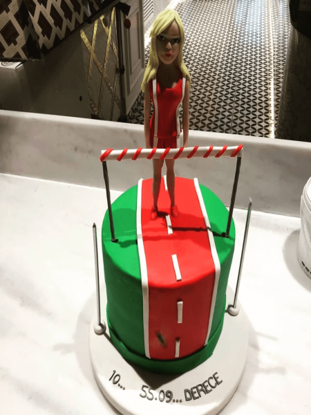 Koşu Kutlama Pastası