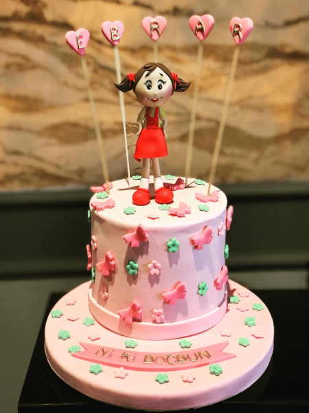 Kırmızı Başlıklı Kız Kutlama Pastası