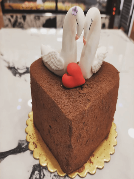 Kuğulu Kutlama Pastası