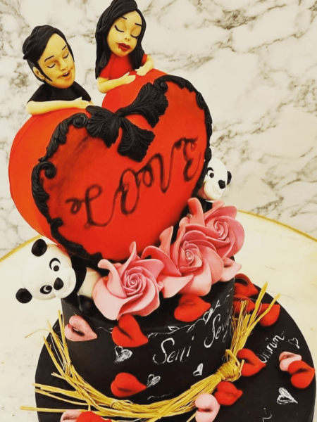 Çift Kutlama Pastası