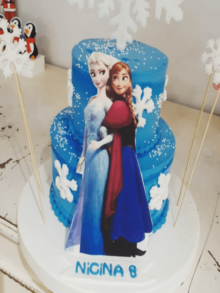 Kraliçe ve Kızı Kutlama Pastası