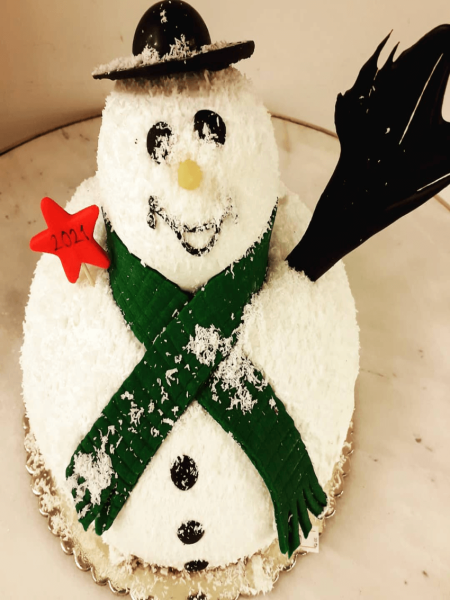 Kardan Adam Kutlama Pastası