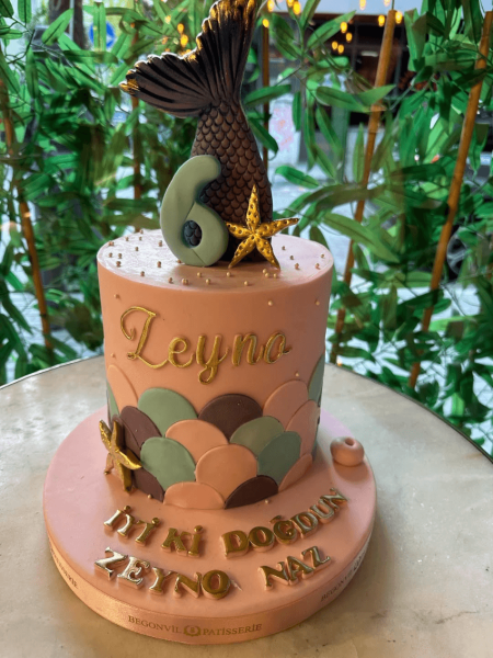 Balıklı Kutlama Pastası