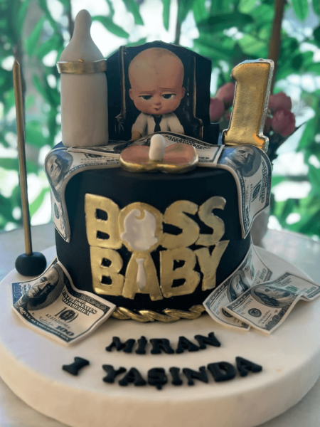 Bebek Patron Kutlama Pastası